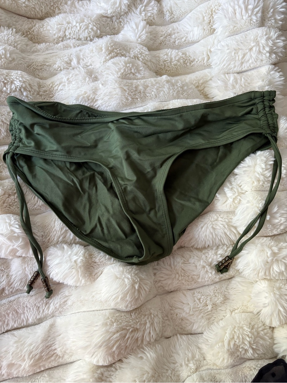 Old Navy Olive Green Maternity Bikini Bottom with Side Ties